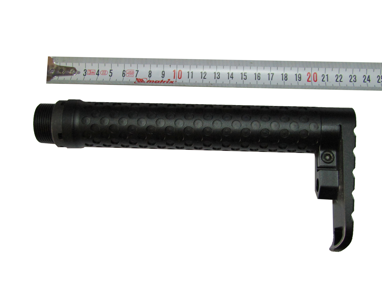 Buffer tube with buttstock